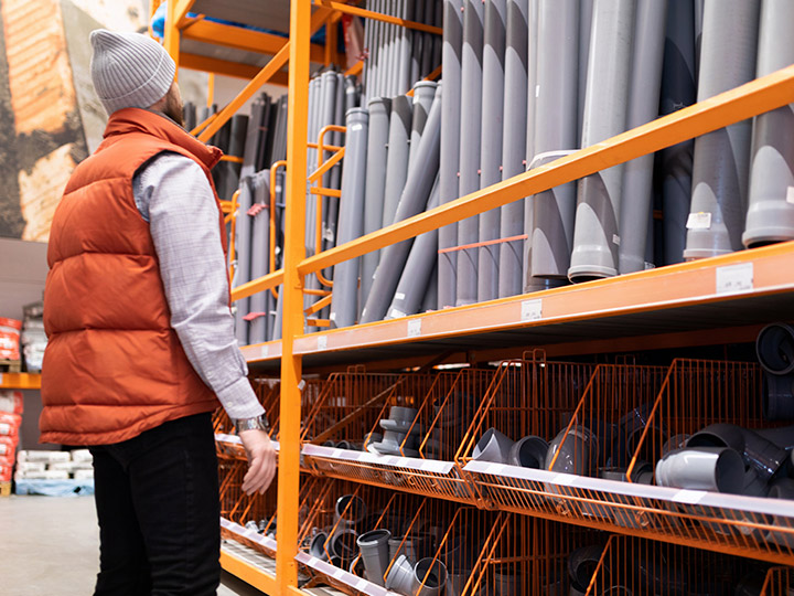 Medical and commercial supply warehouse